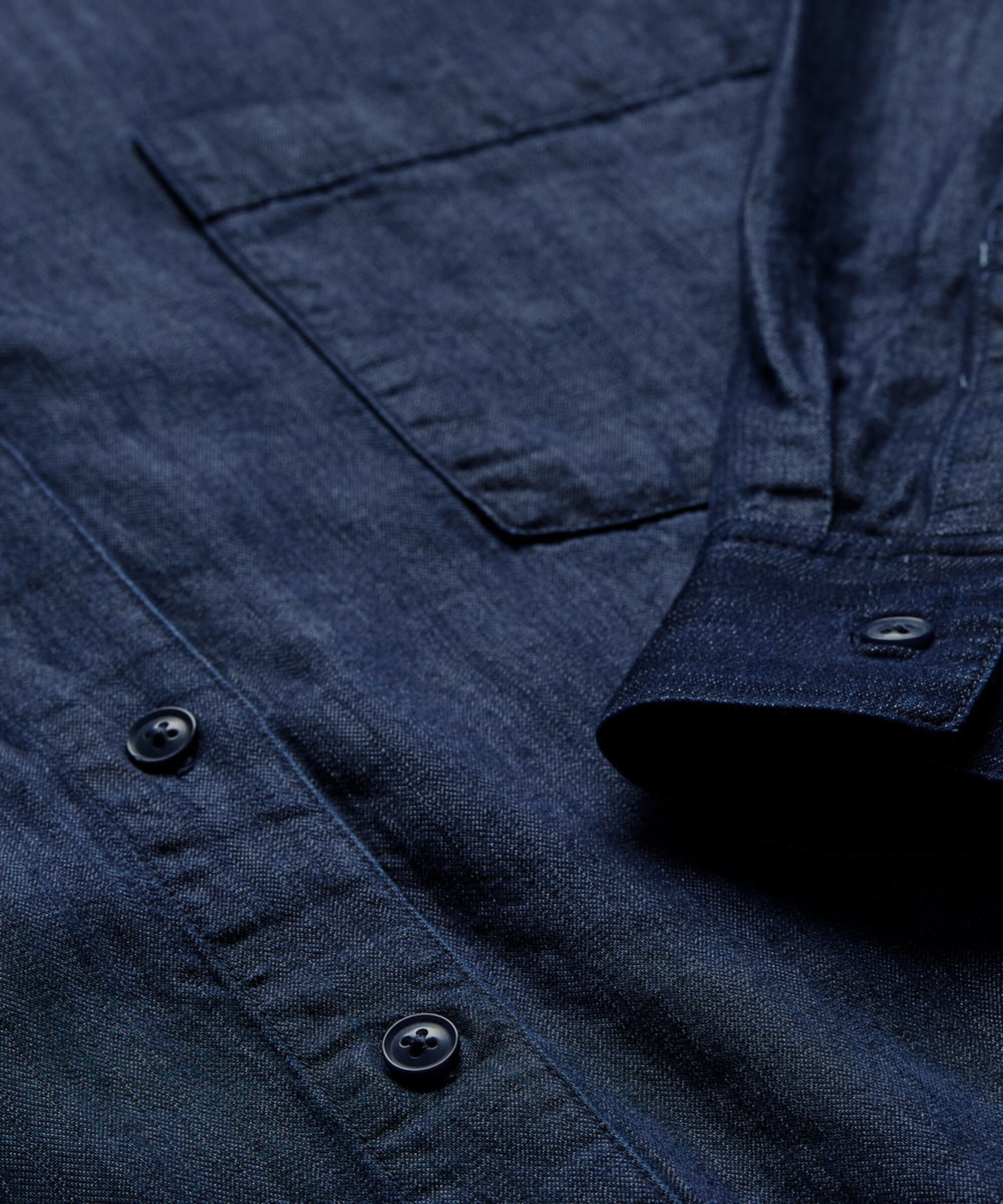 INGA SKJORTA, Dark Denim