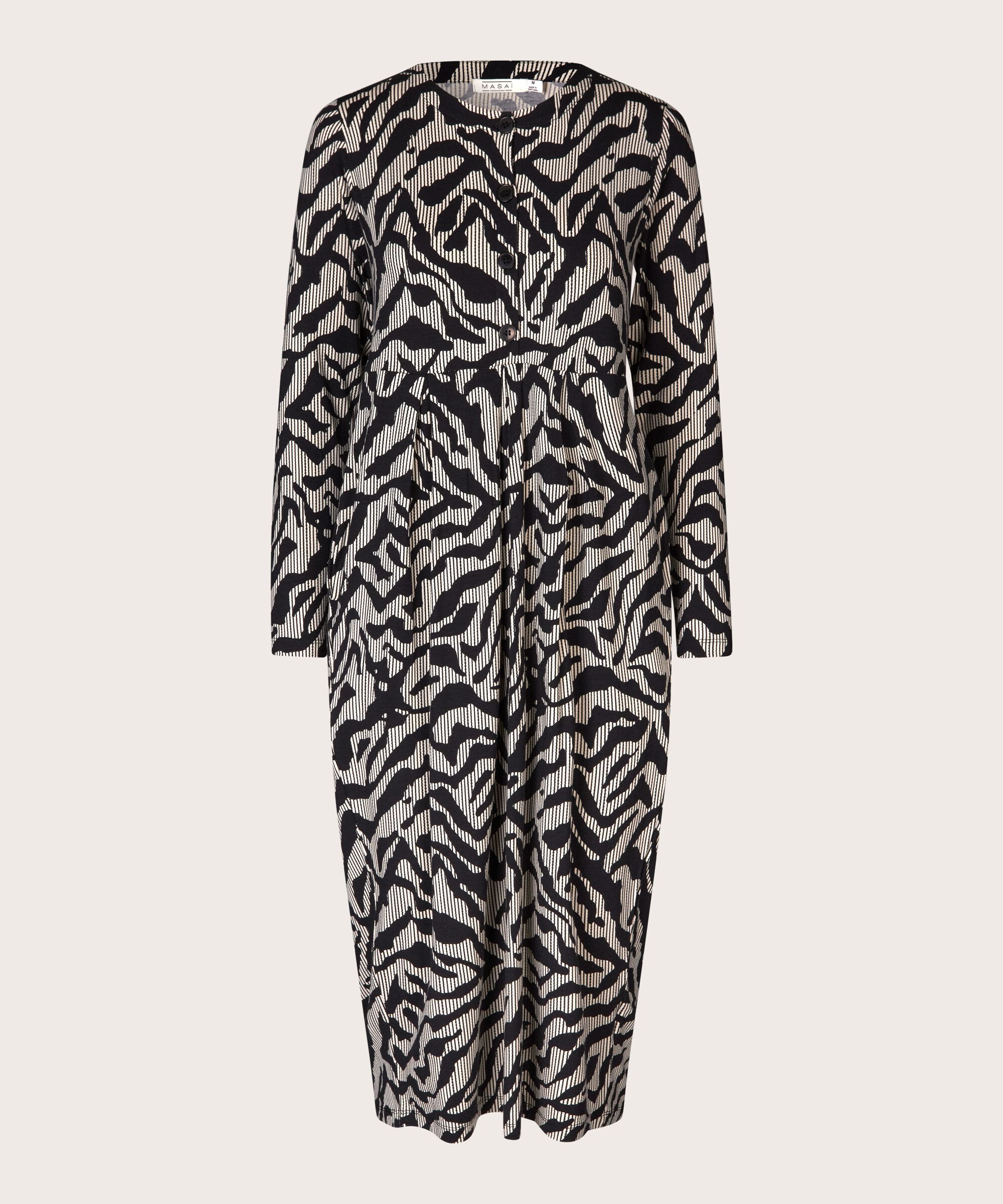 Nilana JERSEY Klänning, Black