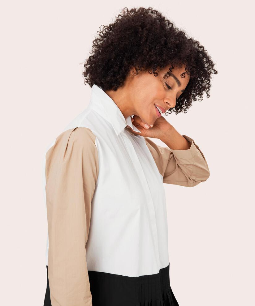 Neja Klänning, Tvt/White/Blk