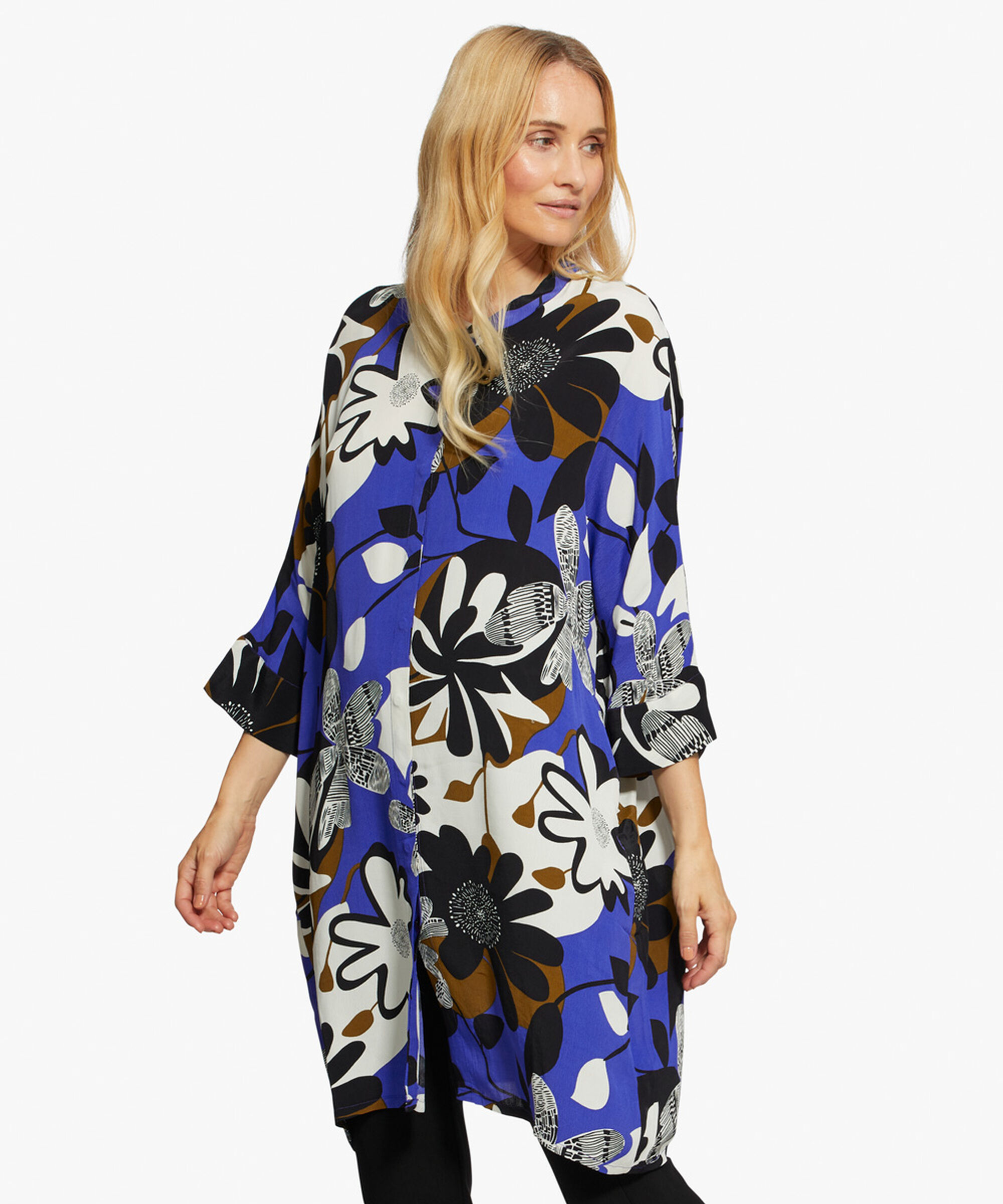 IOSETTA SKJORTKLÄNNING, Clematis Blue