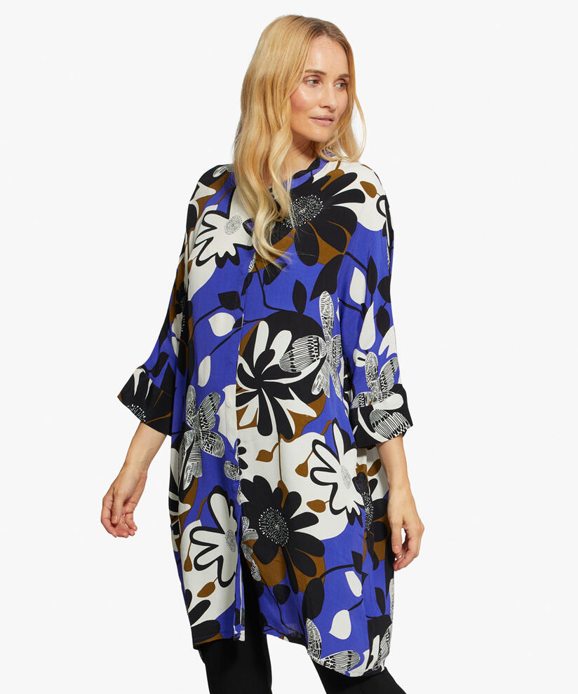 IOSETTA SKJORTKLÄNNING, Clematis Blue