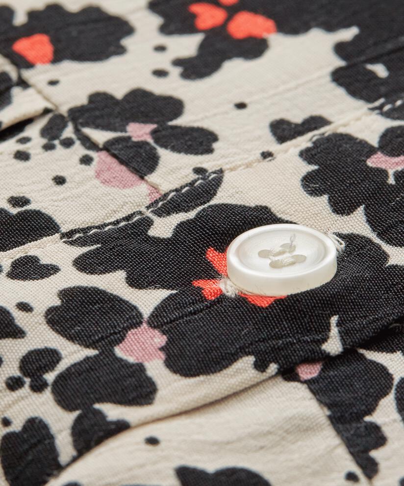 NYDILLA SKJORTKLÄNNING, Spiced Coral
