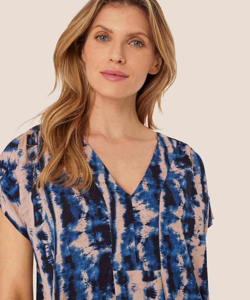 Golshan Tunika, Navy Peony