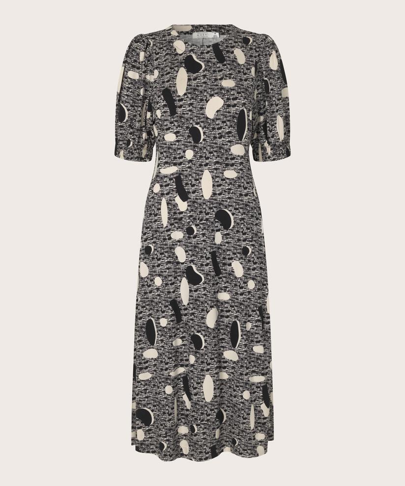 Nalan Jersey Klänning, Black