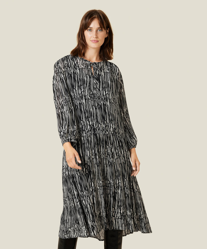 NELIDI KLÄNNING, Black