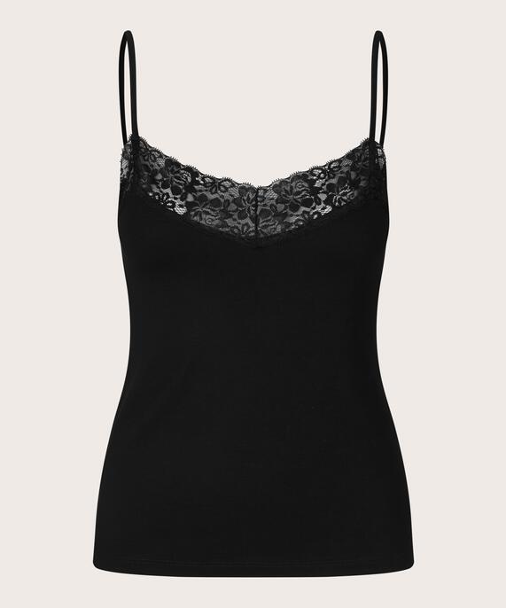 Elmira JERSEY Topp, Black