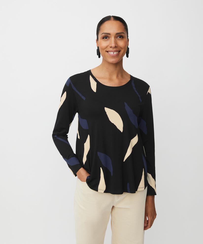 Badisna JERSEY topp, Navy Blazer