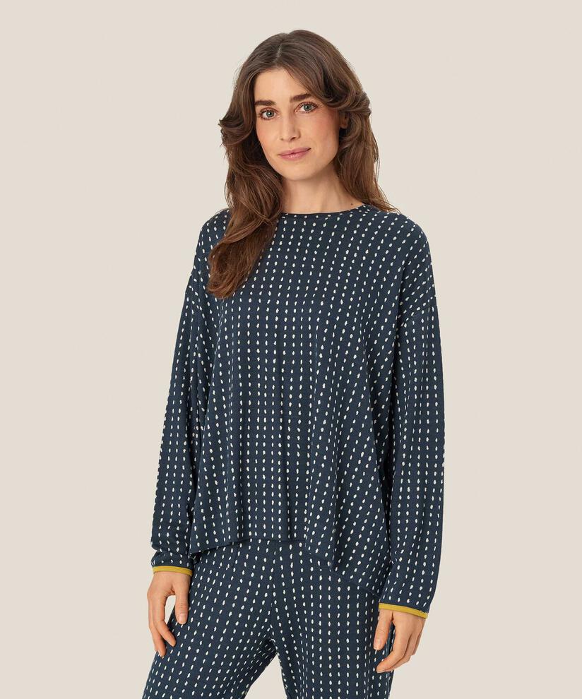 Damira JERSEY Topp, Mood Indigo
