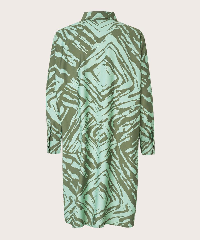 Ninel Skjortklänning, D. Lichen Green