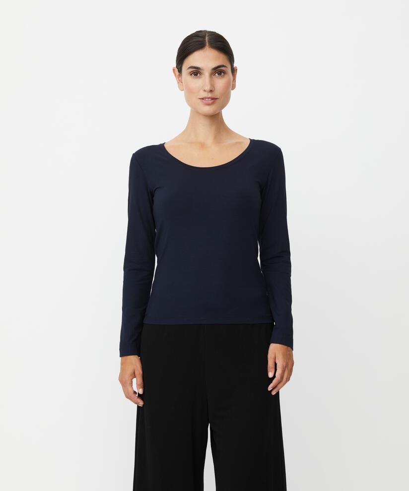 Creama JERSEY Topp, Navy