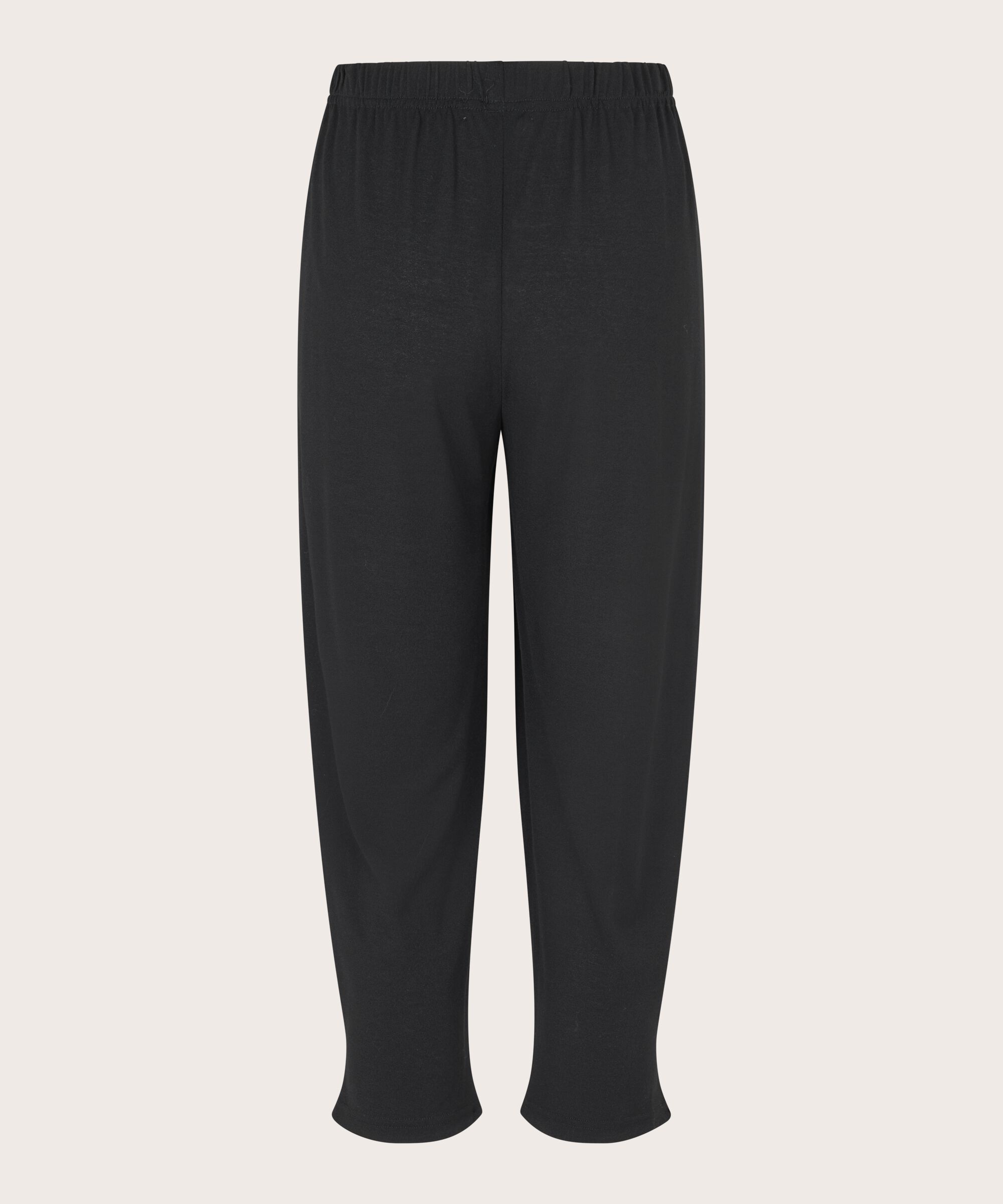 Patti JERSEY Byxor, Black
