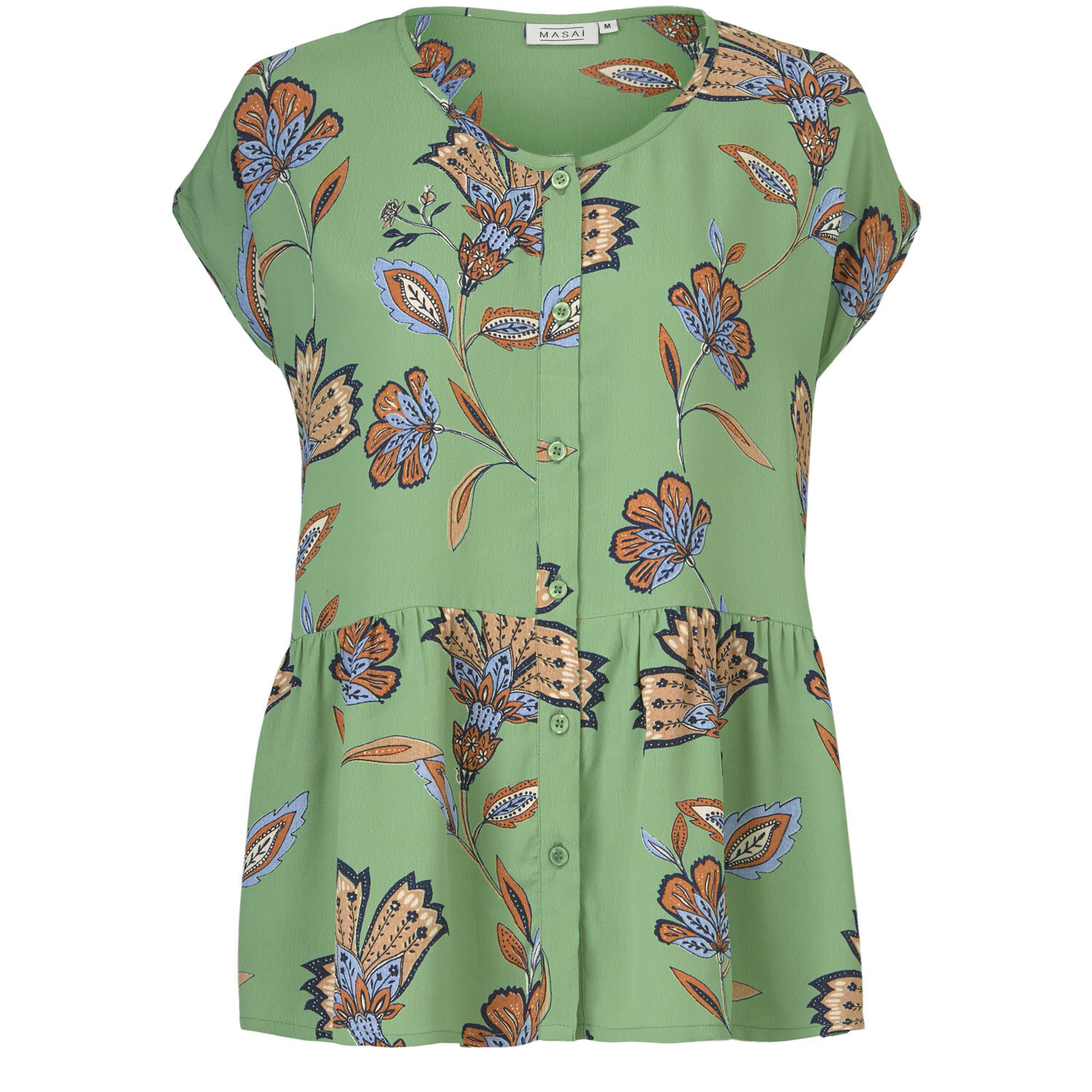 IDALI SKJORTA, Stone Green