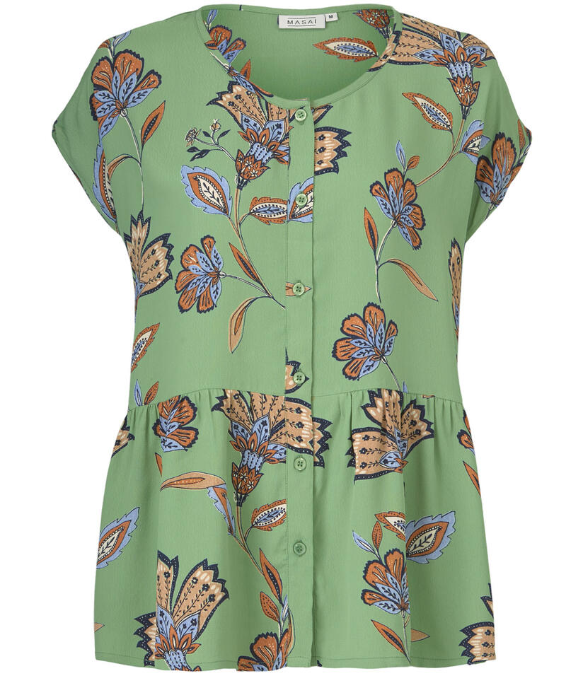 IDALI SKJORTA, Stone Green