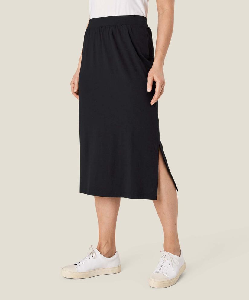Sissel JERSEY Kjol, Black