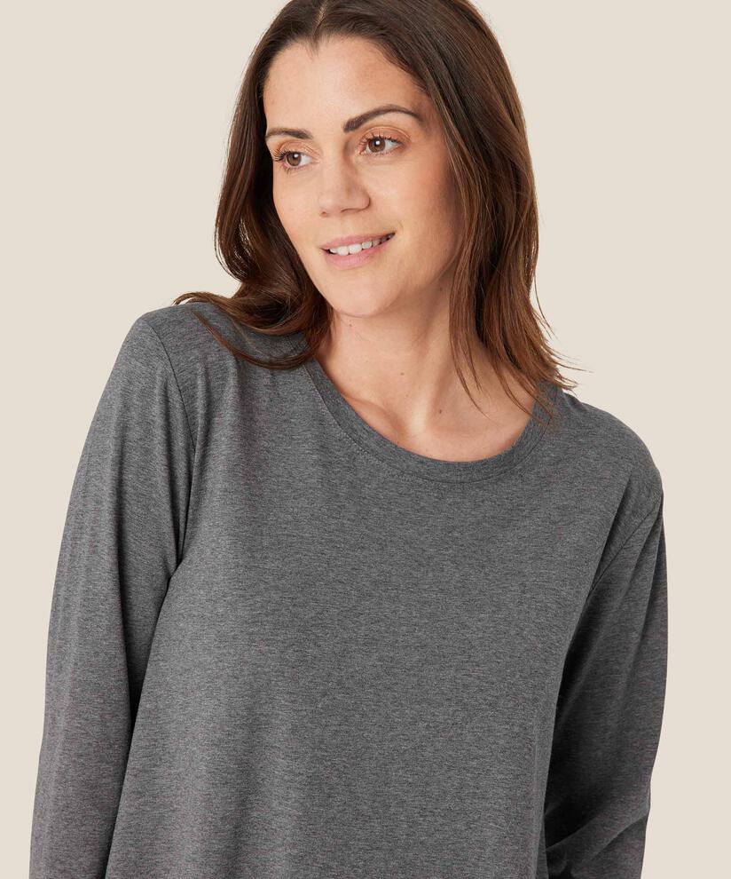 Badisna JERSEY Topp, D. Grey mel.