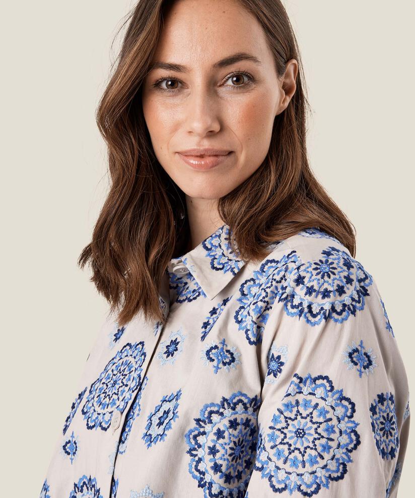 Idakaia Skjorta, Nebulas Blue