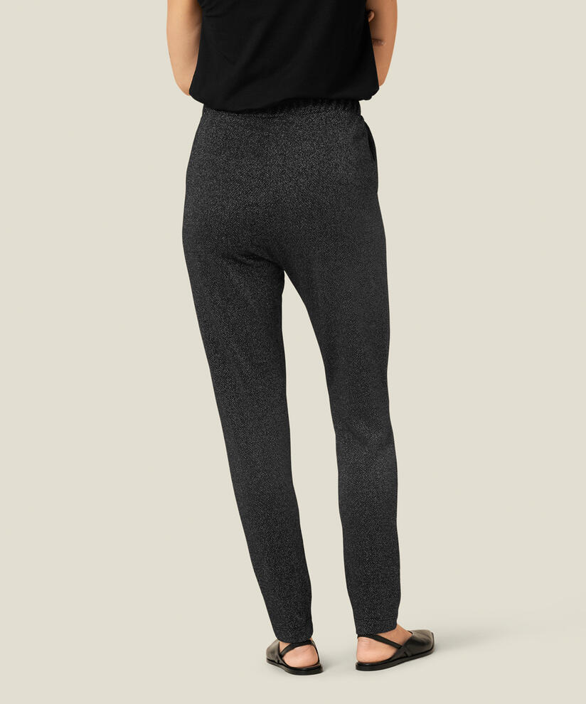PAQUITA JERSEY LEGGINGS, Black, hi-res