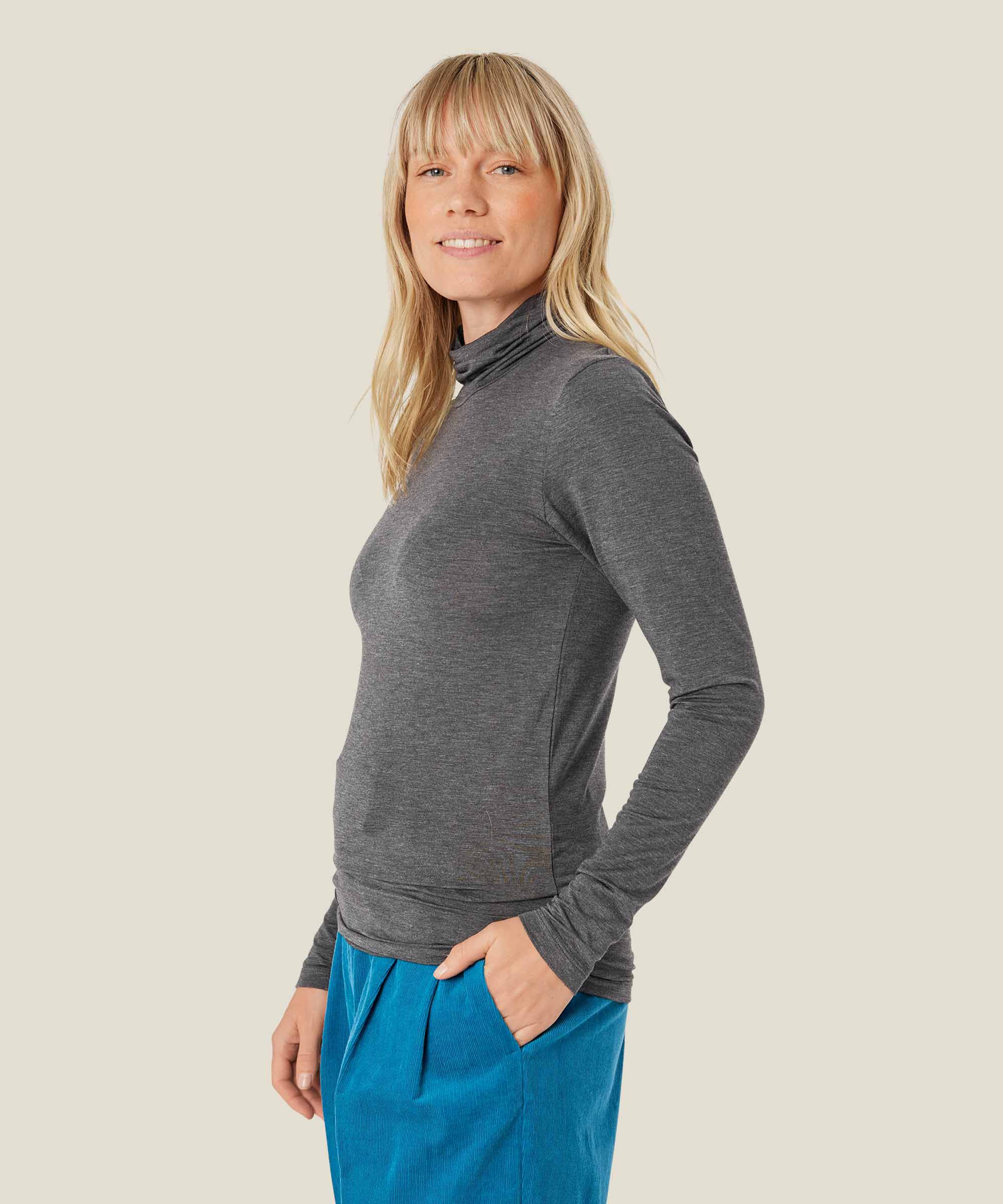 Brooklyn JERSEY Topp, D. Grey mel.