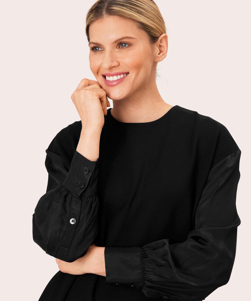 Nicolina JERSEY Klänning, Black