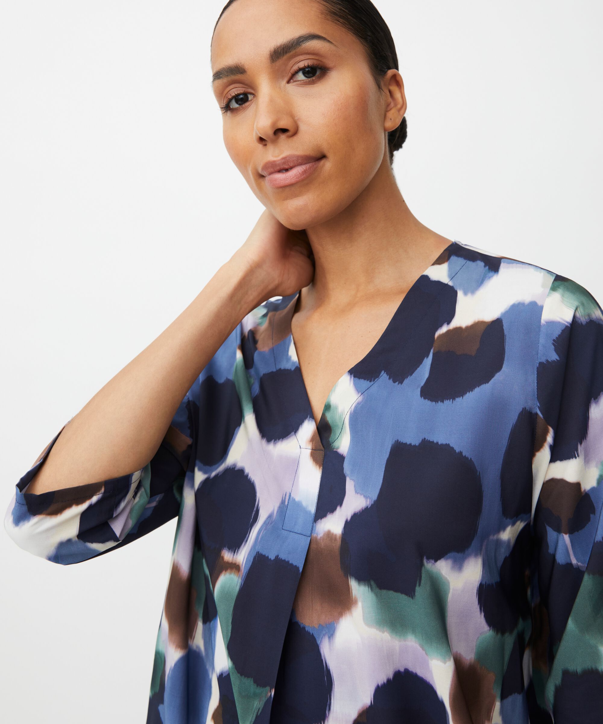 Nodetta Klänning, Navy Blazer