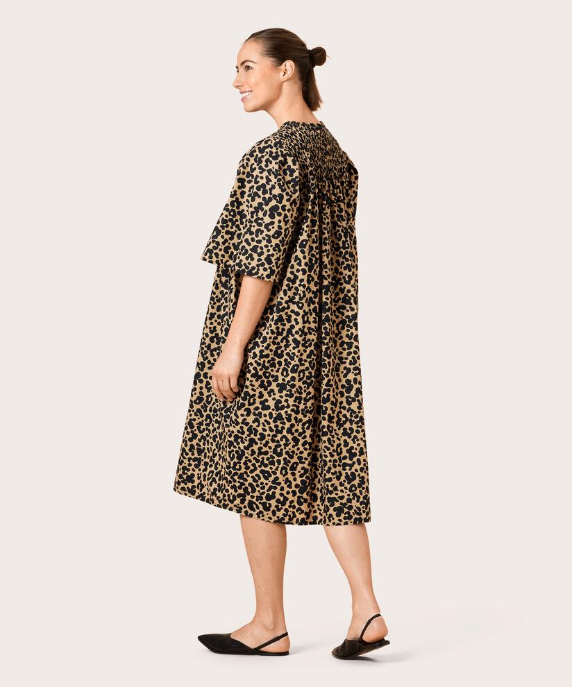 NIRASSA KLÄNNING, Pale Khaki