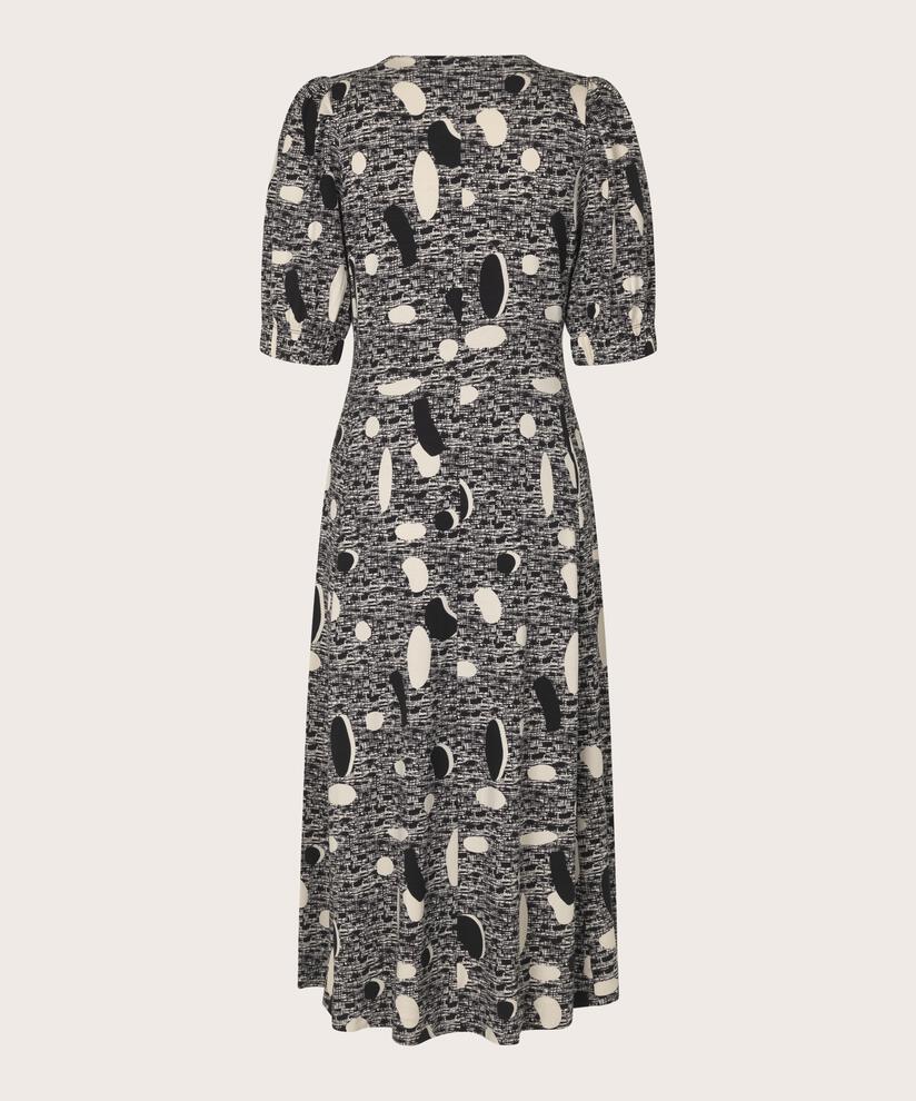Nalan Jersey Klänning, Black