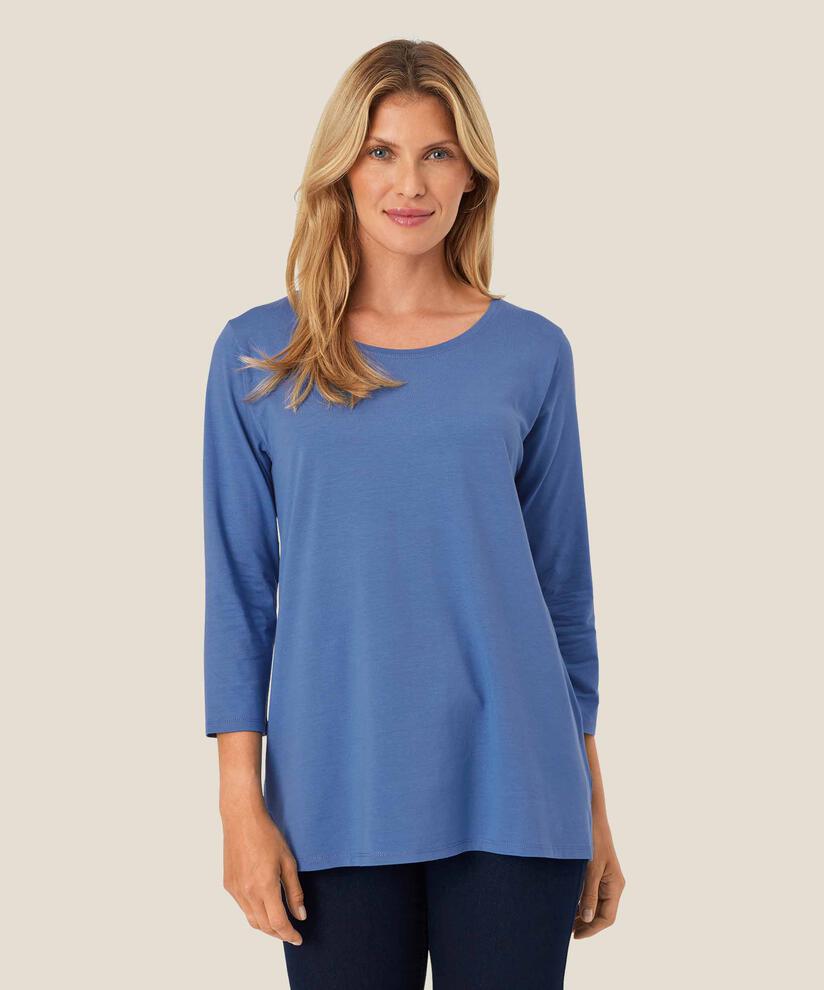 Cecille JERSEY Topp, Federal Blue