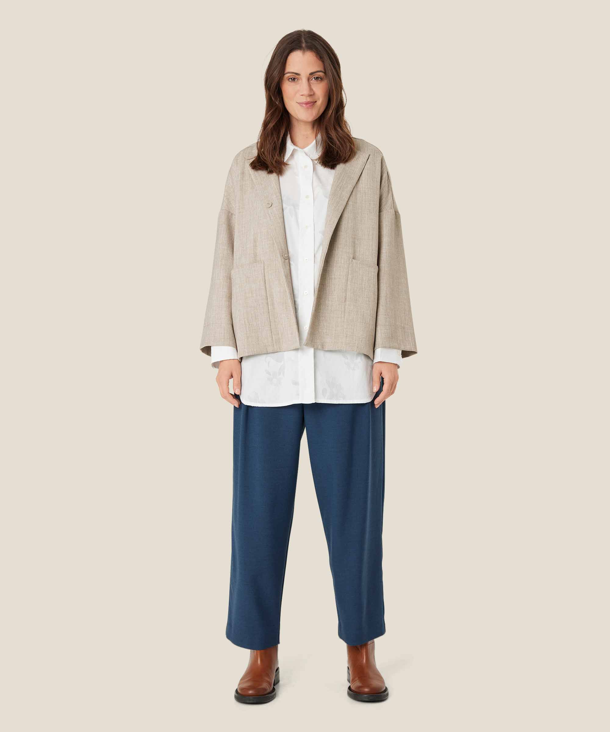 Journee Jacka, Beige melange