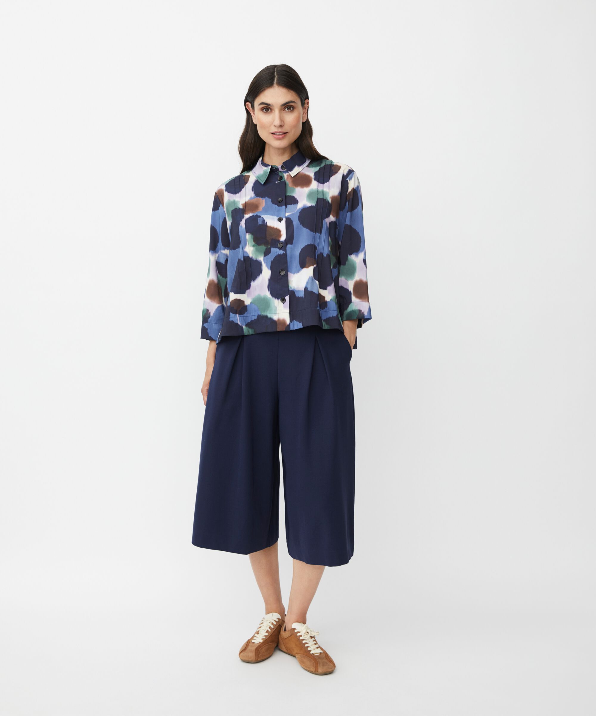 Parmona JERSEY Byxor, Navy Blazer