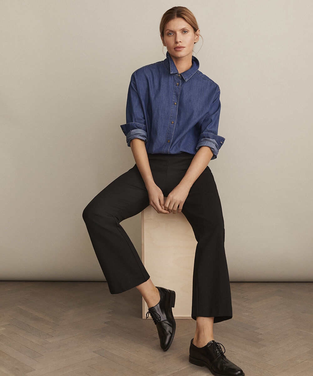 INEA SKJORTA, D Basic Denim