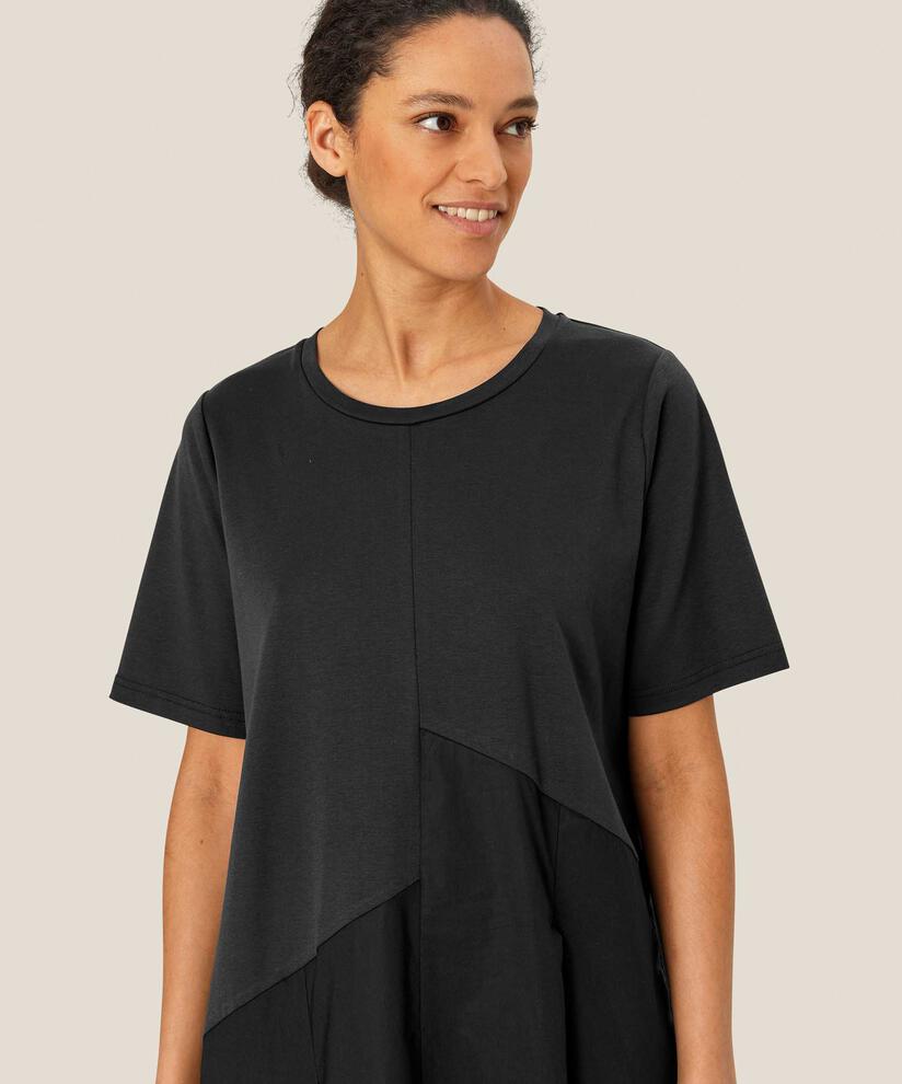 Naholin JERSEY Klänning, Black