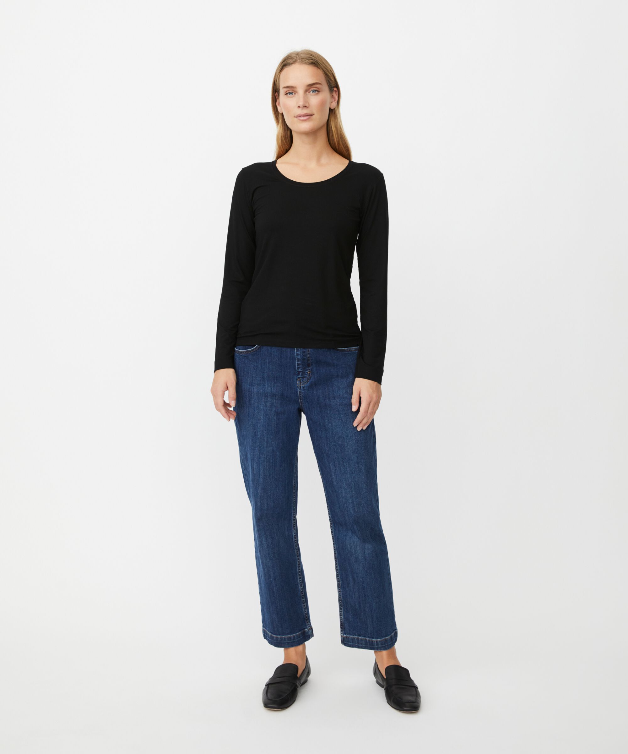 Creama JERSEY Topp, Black