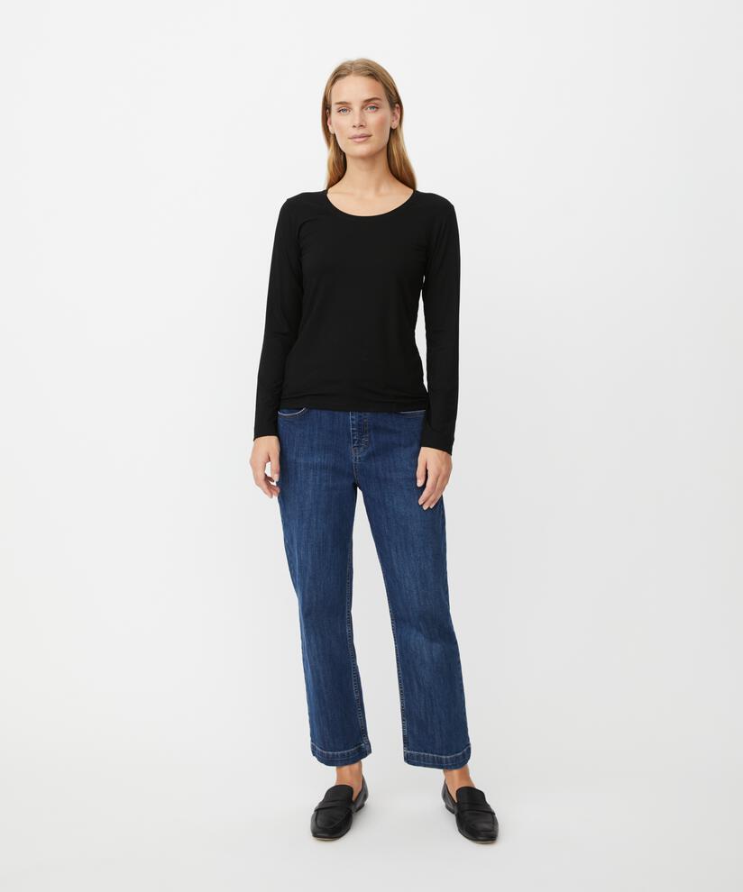 Creama JERSEY Topp, Black