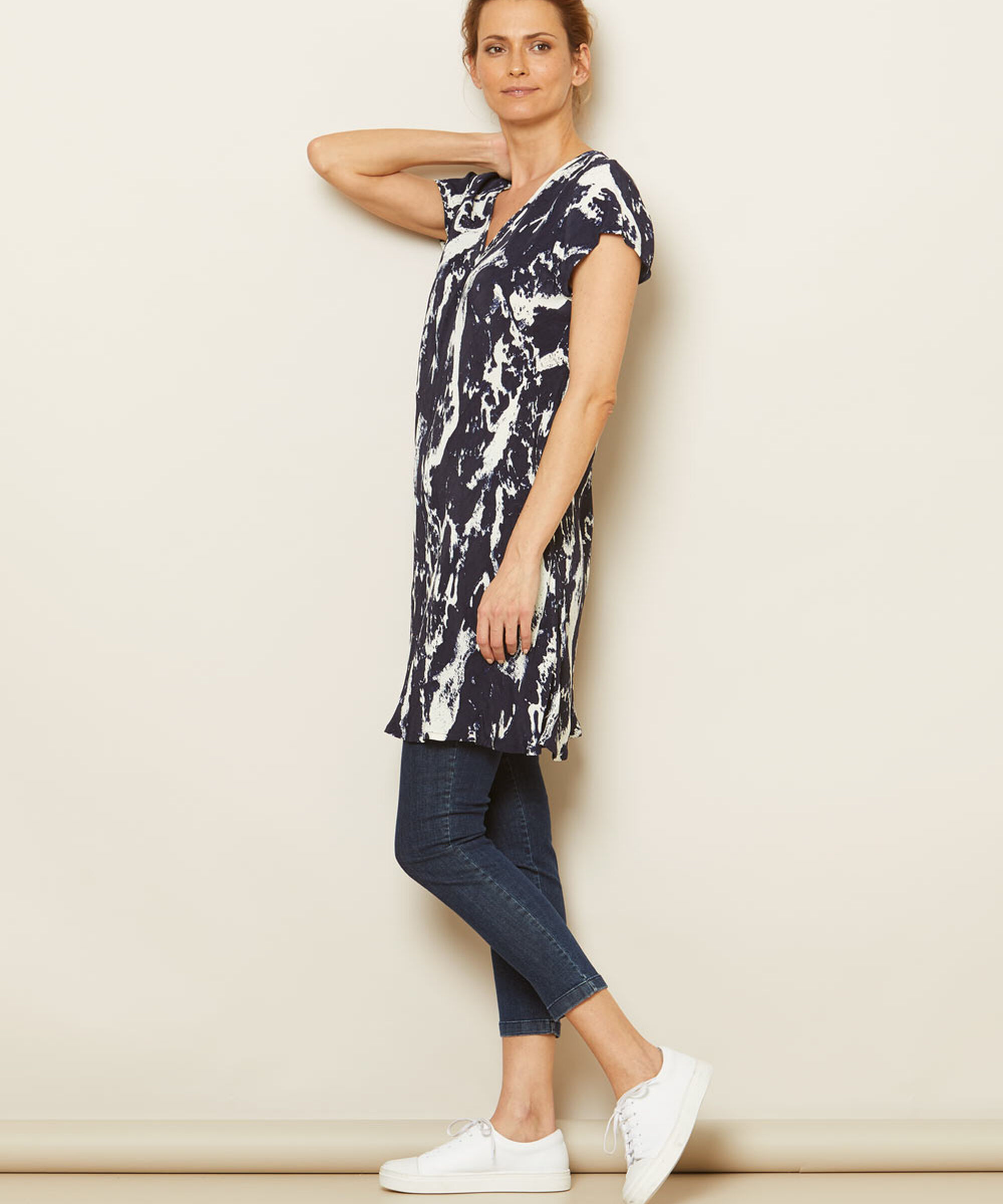 VAN TUNIKA, Navy Blazer
