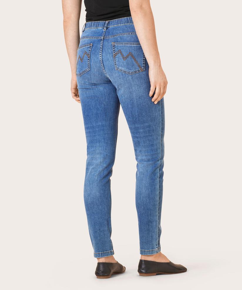 PAPIA BUKSER, Blue Denim