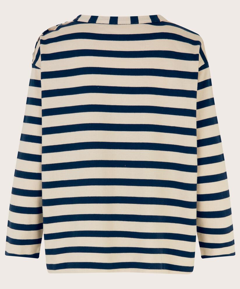 Batu JERSEY Topp, Maritime Blue