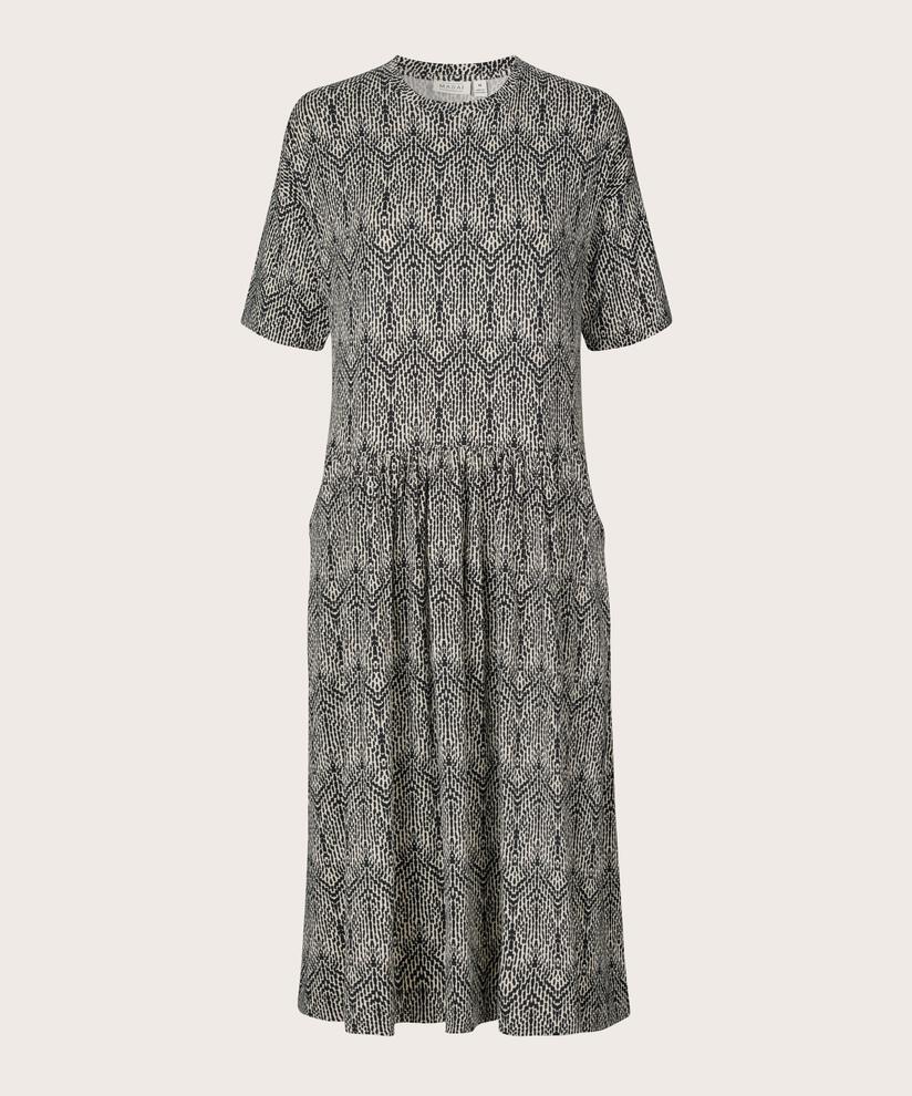 Nustina JERSEY Klänning, Black