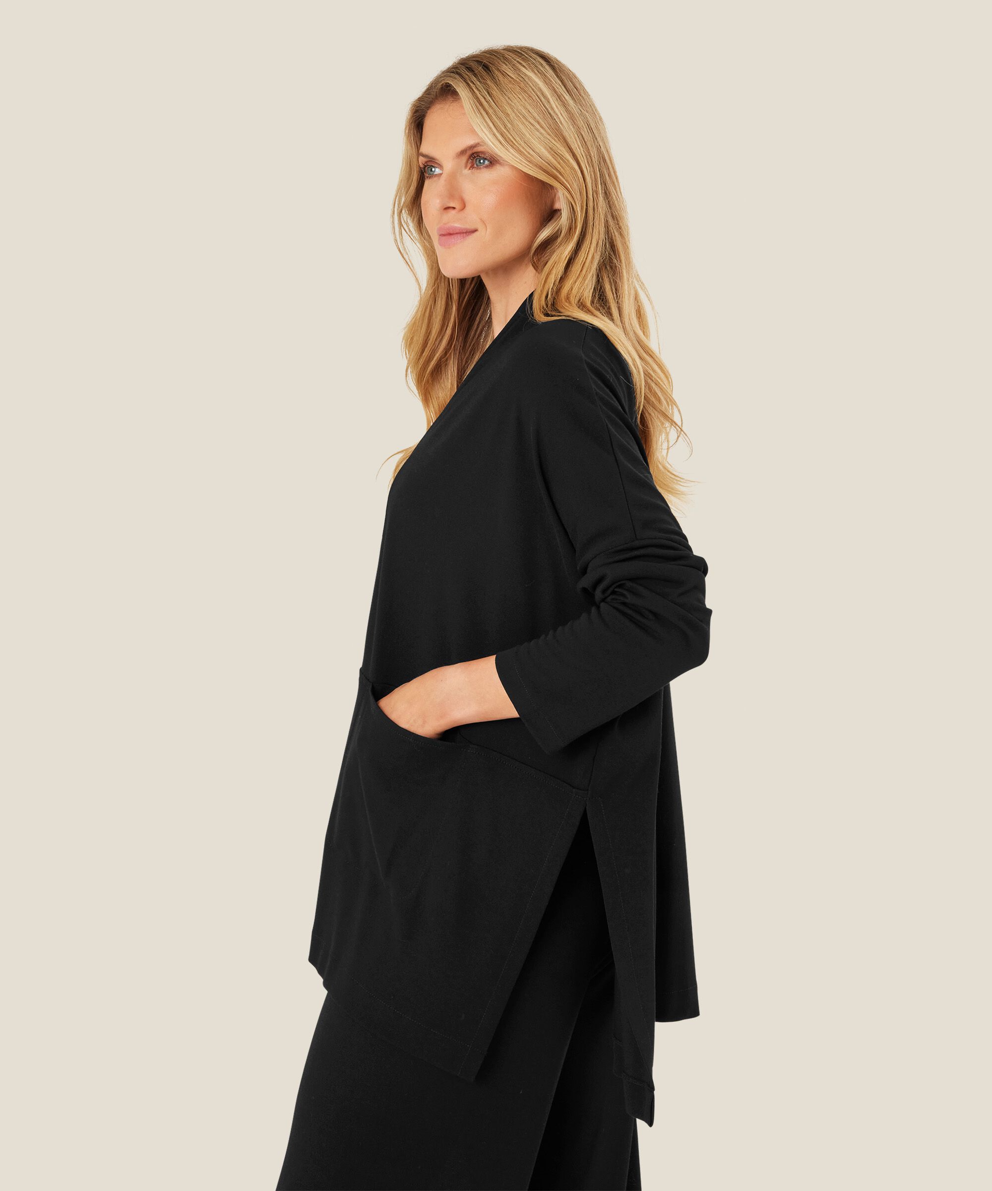 Joette JERSEY Kofta, Black