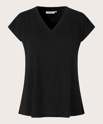 Efa Jersey Topp, Black