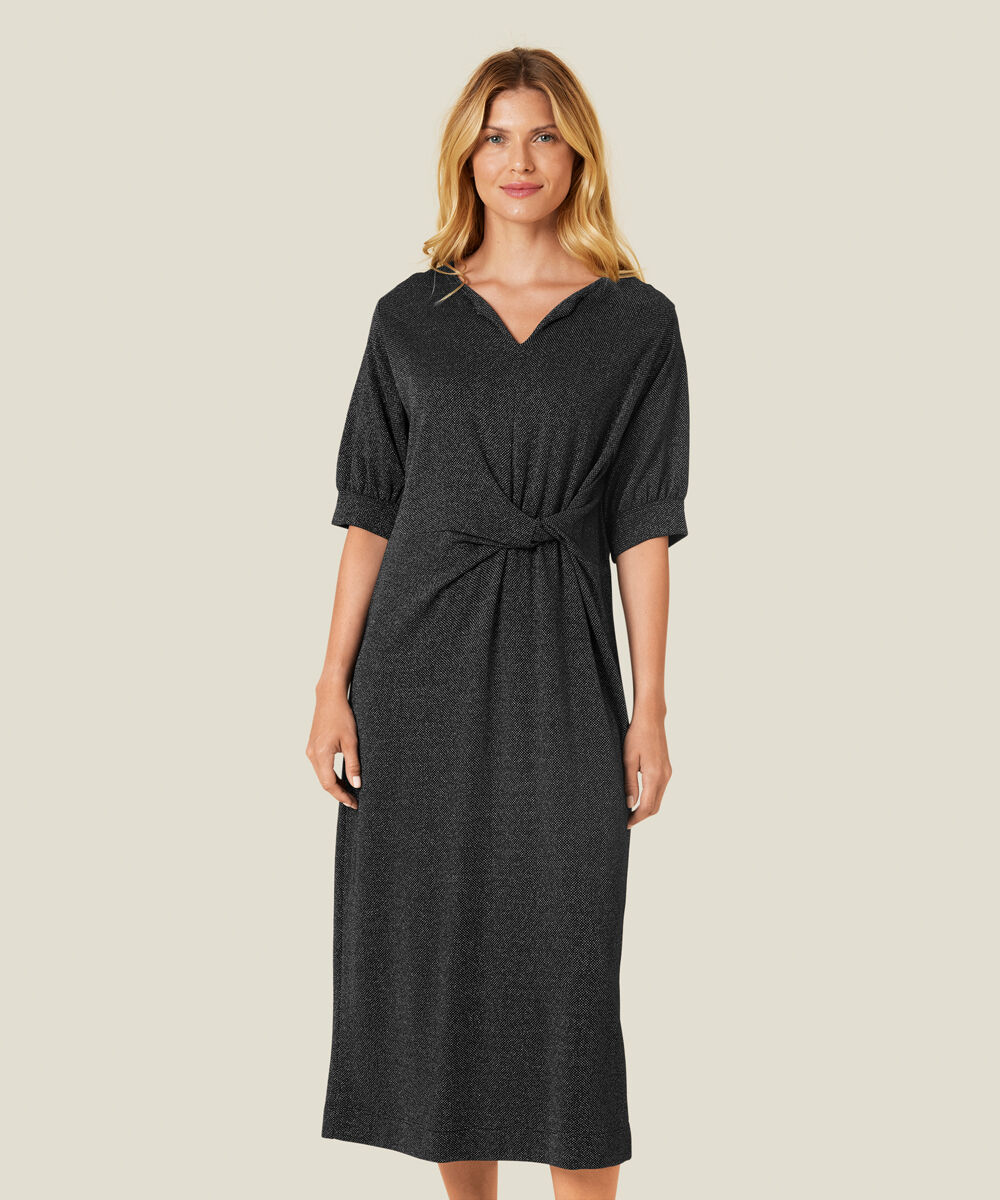 NYOMA JERSEY KL&Auml;NNING, Black