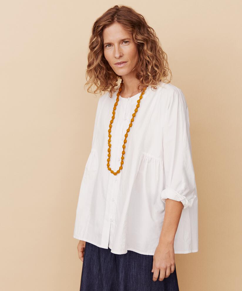 Ianelle Skjorta, White