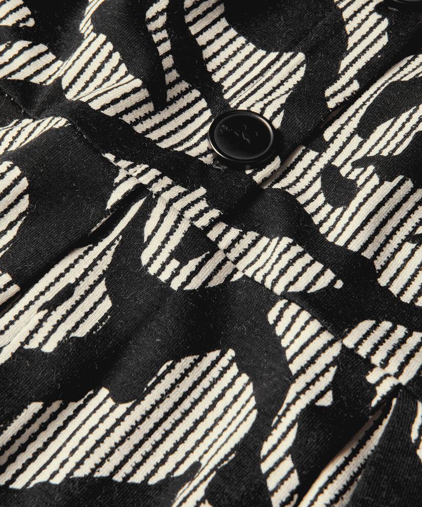 Nilana JERSEY Klänning, Black