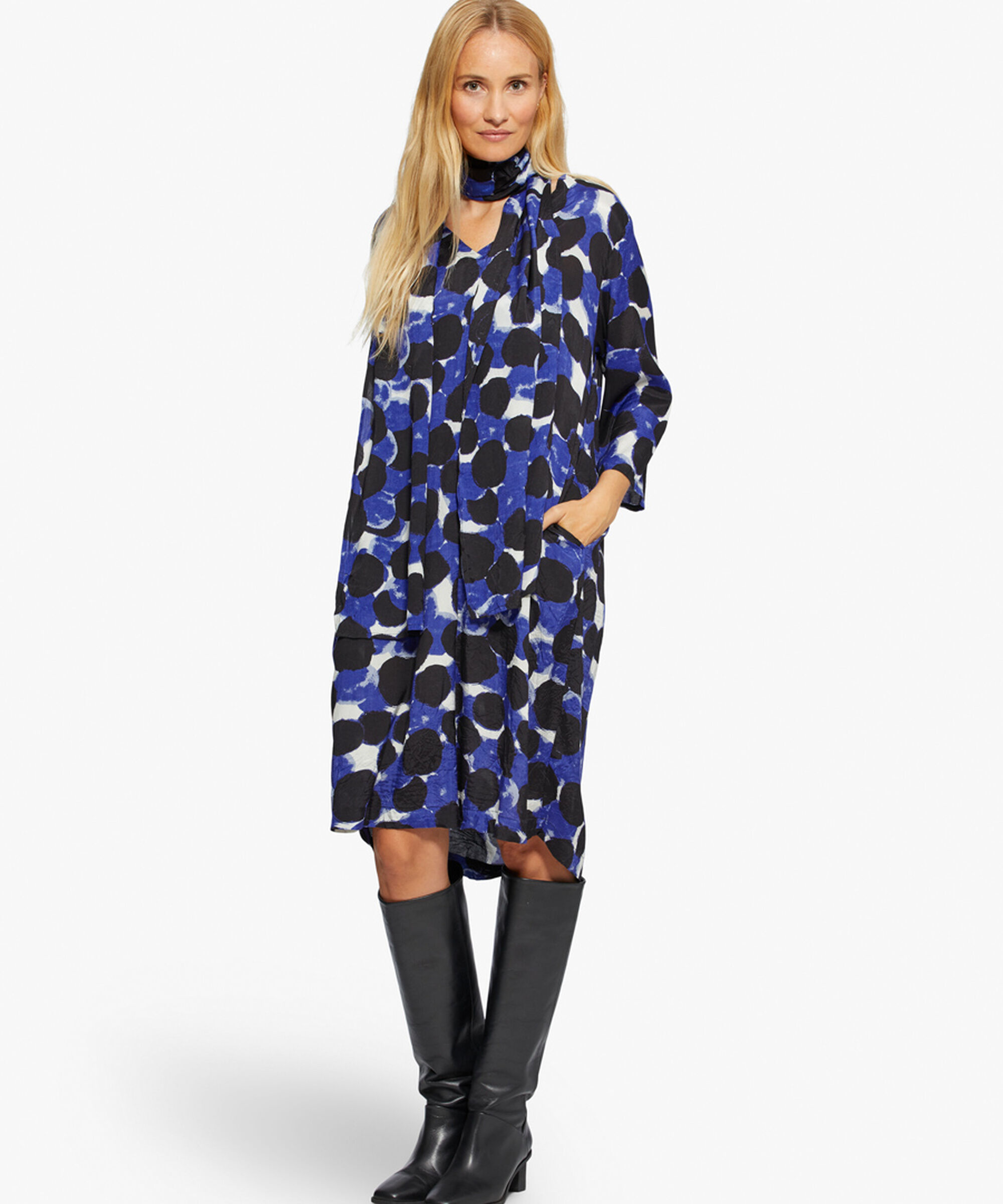 NODETTA KLÄNNING, Clematis Blue