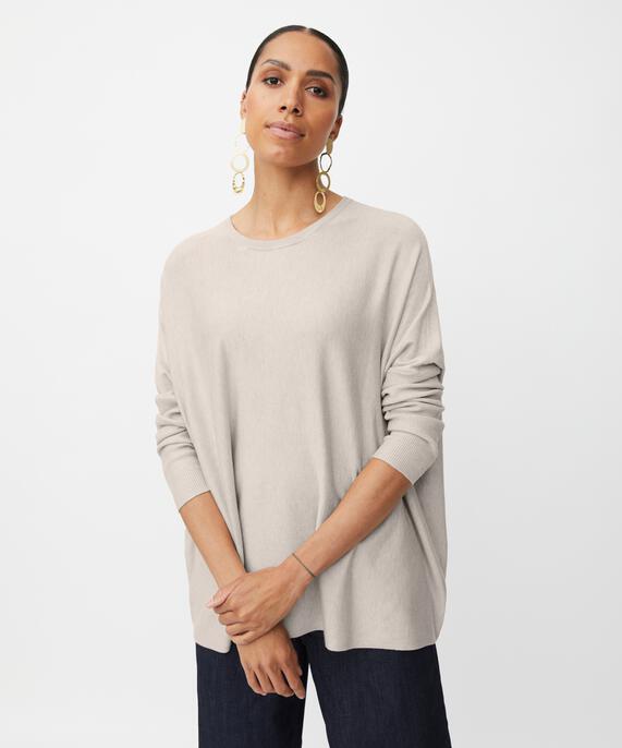 Fanasi Topp, L beige mel
