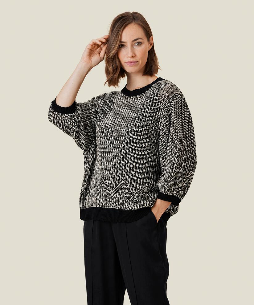 FLEURINE TOPP, Black