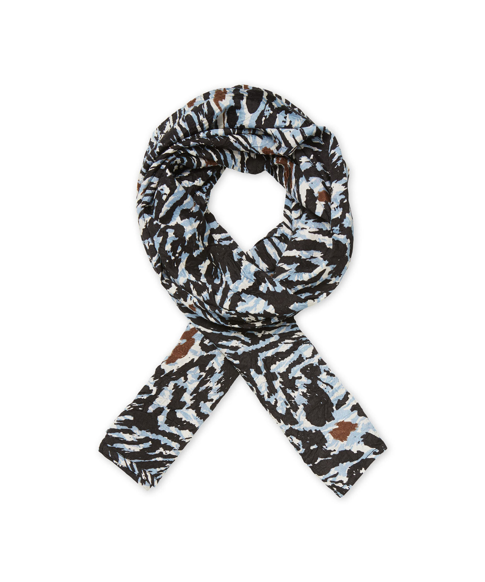 ALONG SCARF, Faded Denim