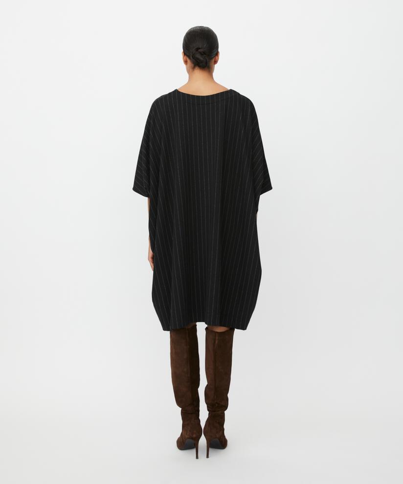 Nujanka JERSEY Klänning, Black
