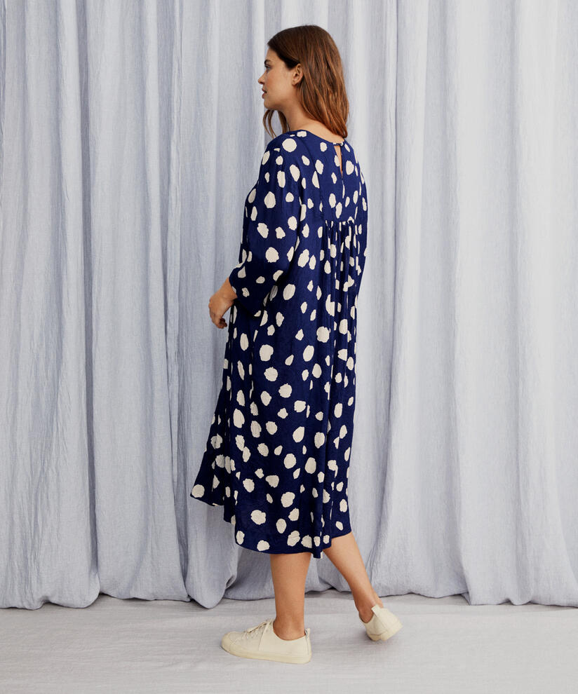 Nadyne Klänning, Maritime Blue
