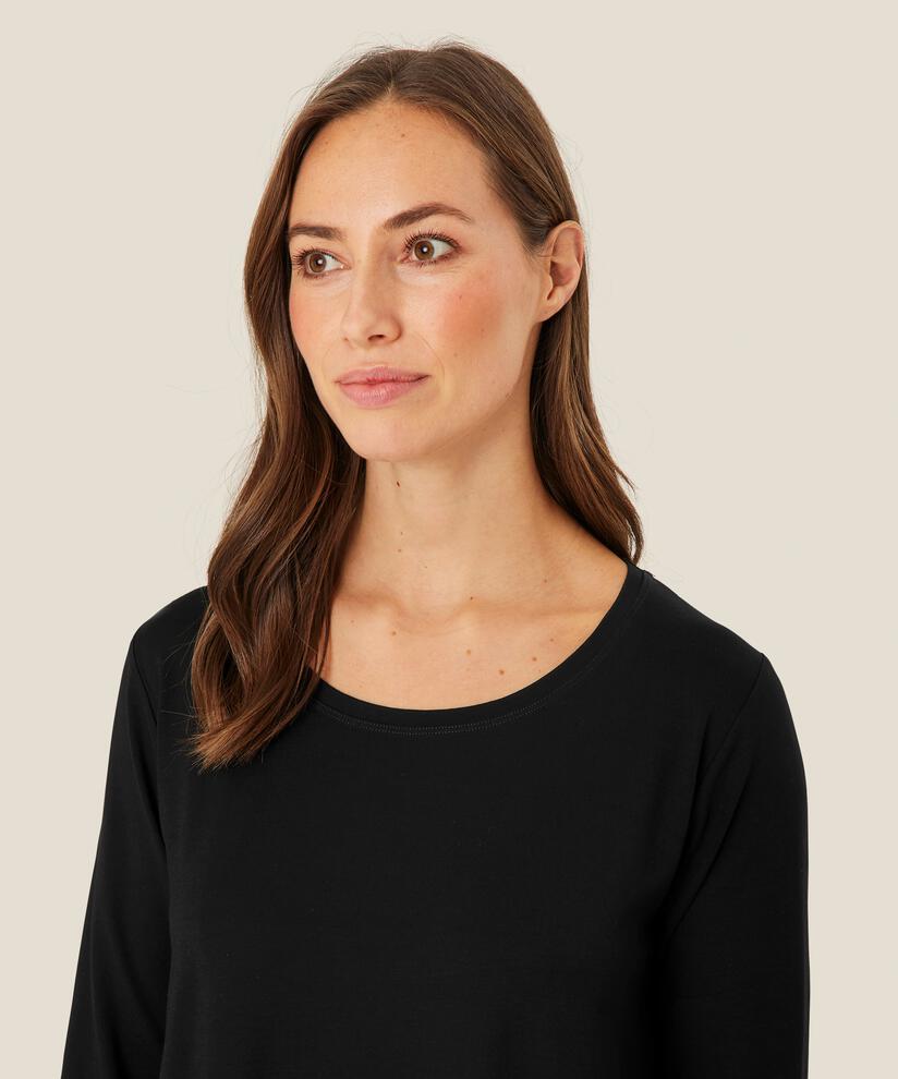 Cecille JERSEY Topp, Black