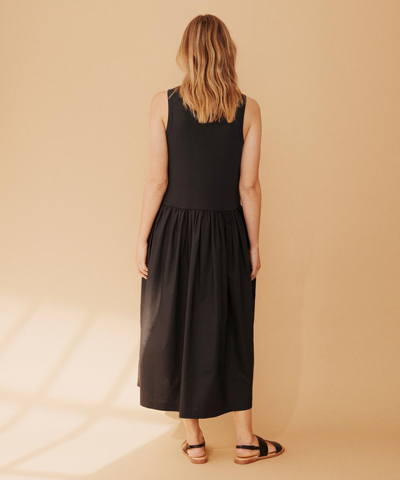 Naha JERSEY Klänning, Black